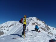 Francesco e la sua prima vetta sci-alpinistica