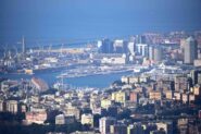 Veduta su Genova dal Forte Richelieu