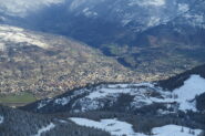 uno sguardo verso Aosta e Pila