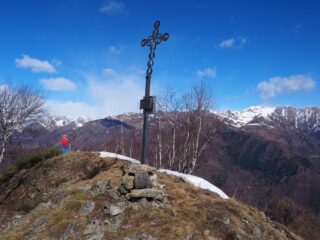 La croce della Cima di Grignano.