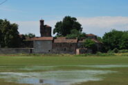 Il Castello di Albano visto dall’argine