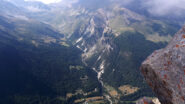 la Val d' Etiache, al fondo Pic du Diable e Gros Peyron