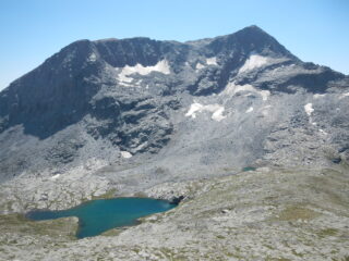 Lago Bianco e Monte Giusalet