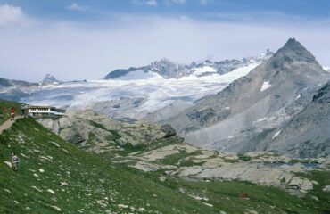 le dimensioni del Glacier du Mulinet nell'agosto 1984