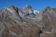 Cartolina dalla vetta: Grande Rochere, Aiguille e Col di Bonalex, Grandes Jorasses
