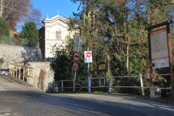 Nonostante i divieti è la partenza del “Sentiero Oropa” D1 da Biella S. Giuseppe