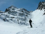 La bellissima discesa verso l'Alpe Stafel