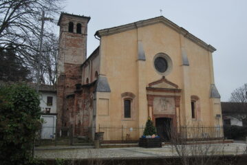 La Chiesa di S. Maria del Campo, ormai arrivati alle porte di Mortara