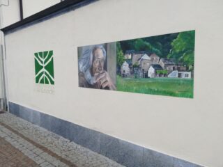 Dipinto murale dedicato alla Valgrande