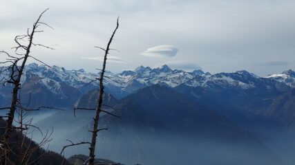 Nubi lenticolari sul Mont Glacier