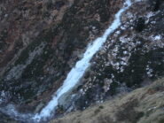 Il cascatone salendo ad Irogna superiore