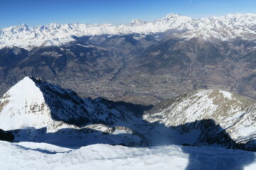 uno sguardo verso Aosta