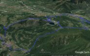 traccia percorso in Google Earth