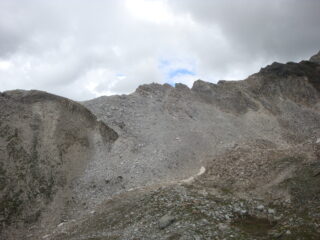 colle Roisetta (o bocchetta sud colle cime Bianche)lato Valtournenche