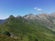 Panorama verso la Colma dalla cima del Cimaron del Giura'