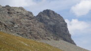L cresta ovest del Monte Avic e l'intaglio da cui si sale