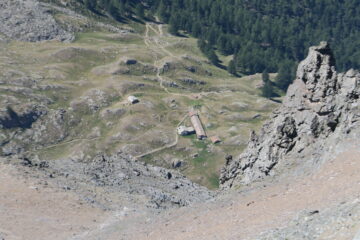 l'Alpe di Levionaz vista dall'alto