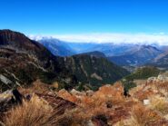 Panorama verso la Valle d'Aosta dal Taf.