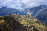 Veduta verso la Val Veny dalla vetta