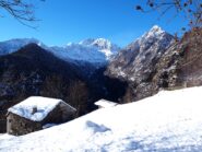 La P.ta Sivella dall'Alpe Boracche.