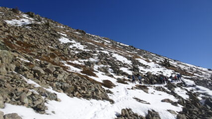 poca neve dal Col de La croix