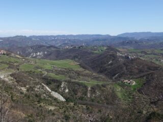 Panorama andando al Monte Barilaro