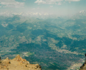 Aosta dalla Becca