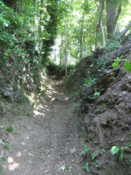 Sentiero sopra Gameragna