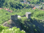 Il Castello visto dalla cresta