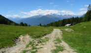 Rifugio Alpini ANA alle Piane in vista giro ad anello concluso.  