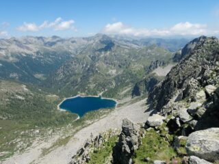 Panorama con Lago di Larecchio
