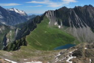 Dalla Testa 2929 m: Col Sapin, Colle di Licony e la cresta  Testa del Currù e Aig. di Chambave