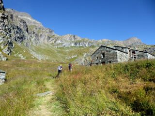 Nei pressi dell'Alpe Hockene Stei.