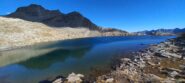 Lago Gias di Beu, 2800m, sullo sfondo punta Fourà e Mare Percia