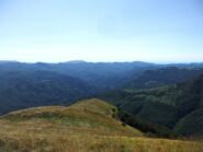 Panorama verso l' alta Val Trebbia
