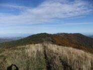 Dal Monte Rotondo , dorsale verso il Boglelio ( ultimo a destra ) 