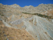 l'erosione della Gran Gorgia che si formò nel XV secolo