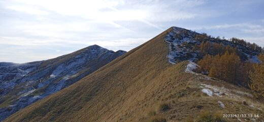 Monte Fronte' (m.2152) e Cima Garlenda (m.2141)