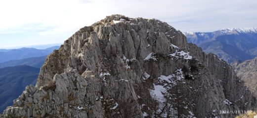 Cresta per il Monte Toraggio (m.1972)