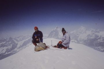 breithorn occidentale con Luciano e Domenico
