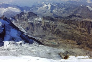 Il versante di salita