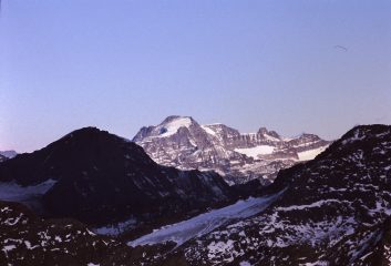 Il Gran Paradiso quasi senza neve