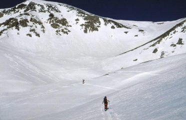 parte alta dell'itinerario