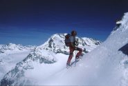 poco sotto la cima