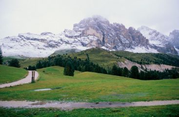 vista dal Col Raiser verso le Odle (5-9-1998)