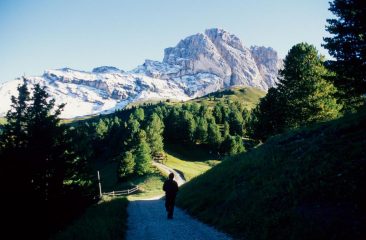 salendo verso il Plan Ciantier (6-9-1998)