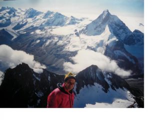 Il Rosa e il Cervino dalla Dent Blanche