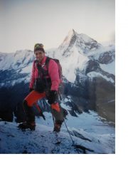 Avventura invernale...sulla sud nella cornice del Cervino