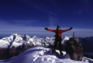 Stelvio in vetta alla Testa Grigia (8-10-2000)
