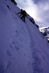 Filippo sale verso la cima (8-10-2000)